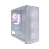 Компьютерный корпус 1STPLAYER FD5-M ARGB White ARGB (FD5-M-WH-4F2-W(AP))