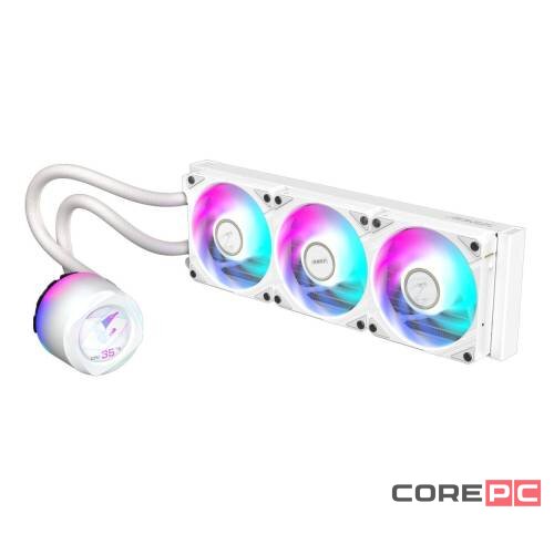 Система жидкостного охлаждения для процессора Gigabyte AORUS WATERFORCE X II 360I White
