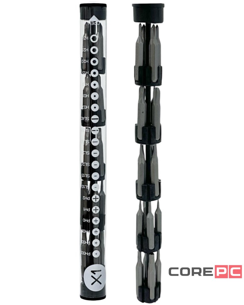 Отвертка электрическая умная Xiaomi Wowstick Screwdriver 1F+ 69 in 1 Kit чёрная