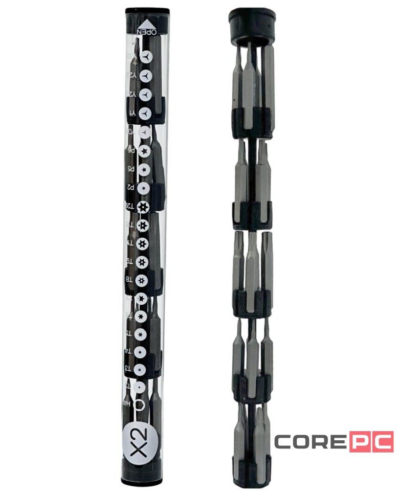 Отвертка электрическая умная Xiaomi Wowstick Screwdriver 1F+ 69 in 1 Kit чёрная