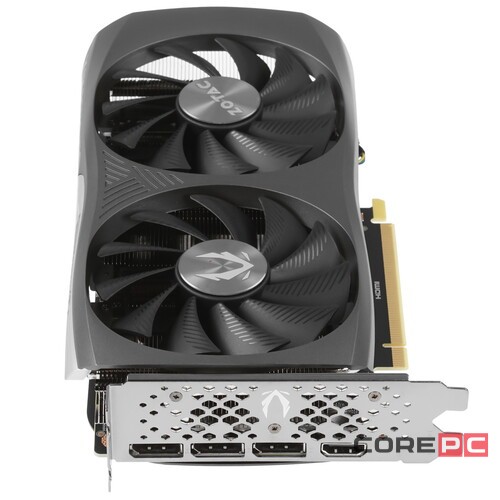 Видеокарта ZOTAC (ZT-D40700E-10M) GeForce RTX 4070 12Gb Twin Edge