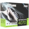 Видеокарта ZOTAC (ZT-D40700E-10M) GeForce RTX 4070 12Gb Twin Edge