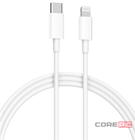 Usb Кабель-зарядка Xiaomi Type-C на Lightning 1м CTL01ZMC белый