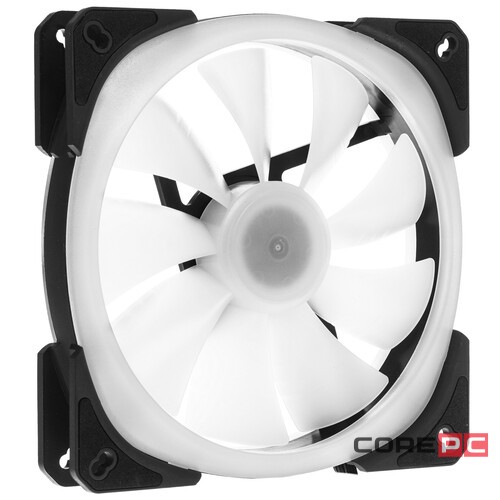Вентилятор для корпуса Powercase ARGB Black (M21-14 ARGB) PWM Bulk