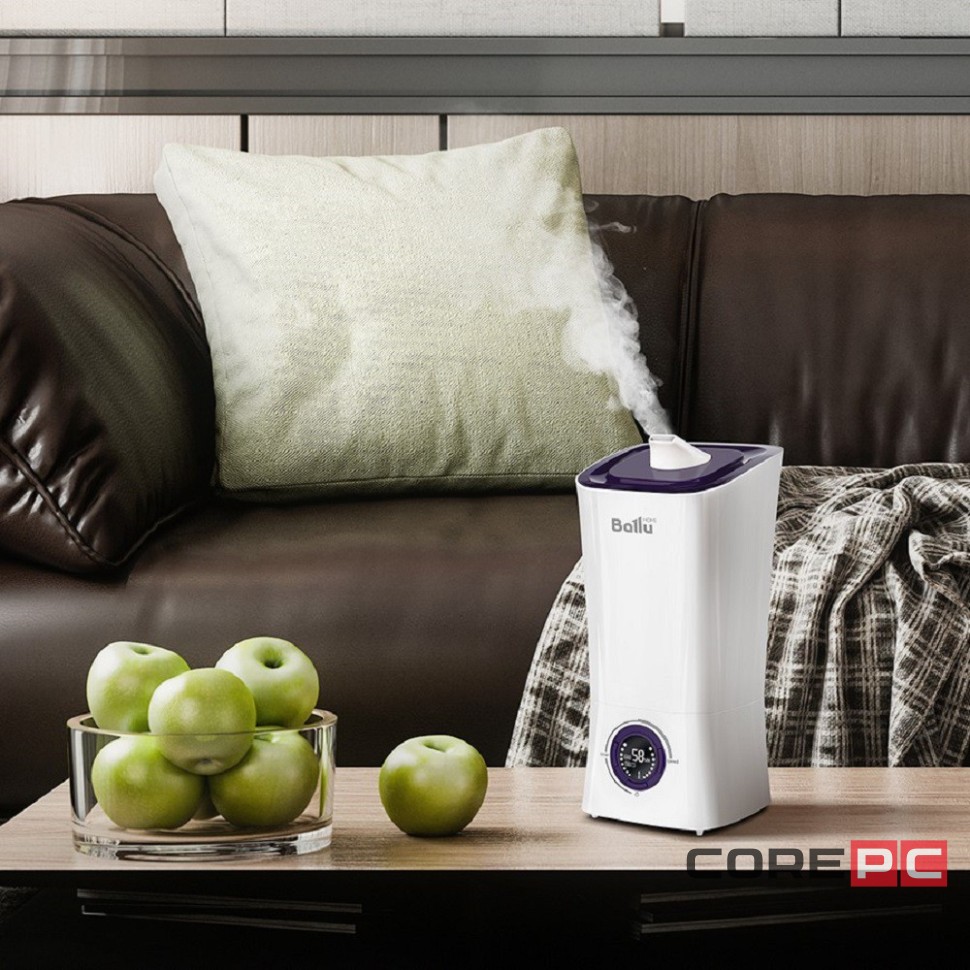 Увлажнитель ультразвуковой BALLU UHB-205 белый /фиолетовый