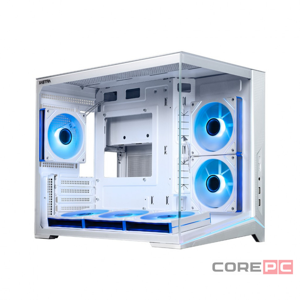 Компьютерный корпус XASTRA QW505M 6ARGB-C10 White (QW505M-6FM12A-C10-WH)