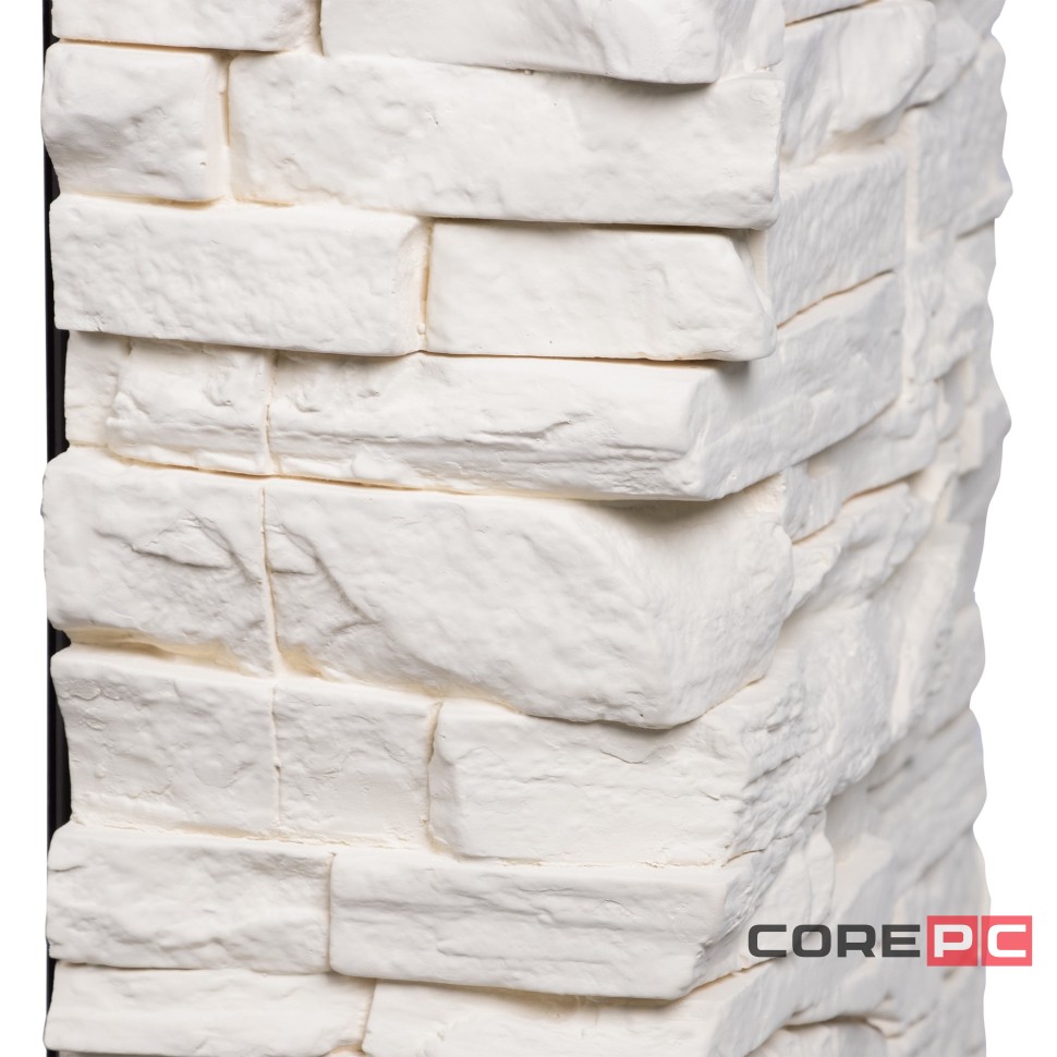 Каминокомплект: Очаг Electrolux EFP/P-3620LS, портал Michigan 42/40/36, камень молочный, шпон темный