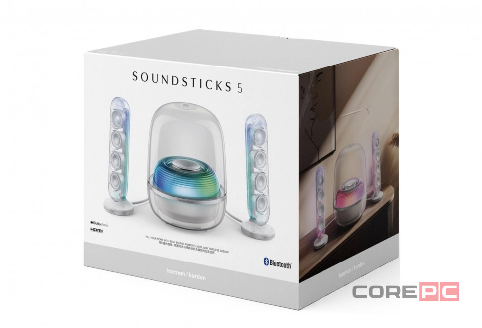 Портативная акустика Harman/Kardon SoundSticks 5 (White)