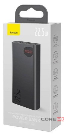 Powerbank Baseus Adaman 20000mAh 2USB 22.5W PPAD000101 черный