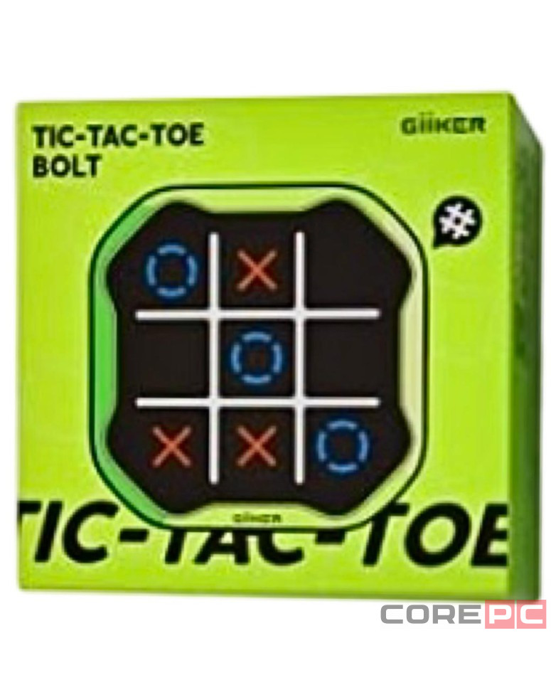 Игра Крестики-Нолики Giiker Tic-Tac-Toe Bolt зеленый