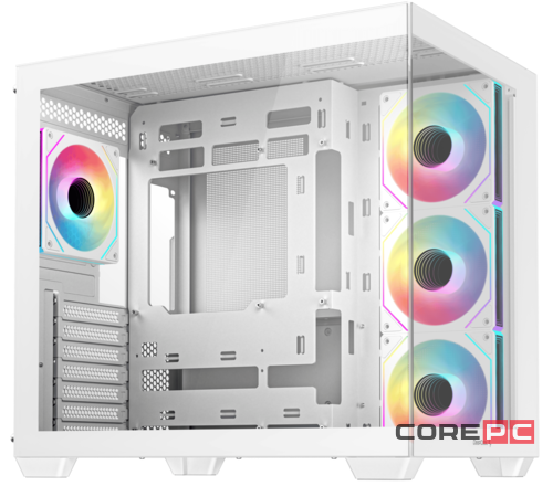 Компьютерный корпус Deepcool CG530 4F WH ARGB White