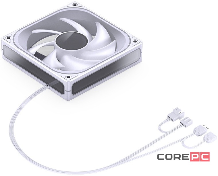 Вентилятор для корпуса JONSBO ZB-120W ARGB LED White