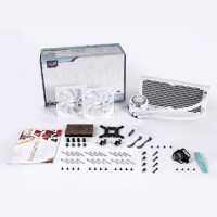 Система жидкостного охлаждения для процессора Valkyrie Jarn 240 ARGB White (HW C240W)