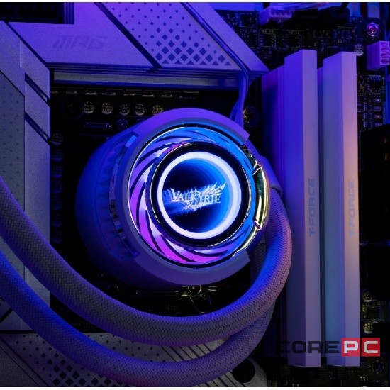 Система жидкостного охлаждения для процессора Valkyrie Jarn 240 ARGB White (HW C240W)