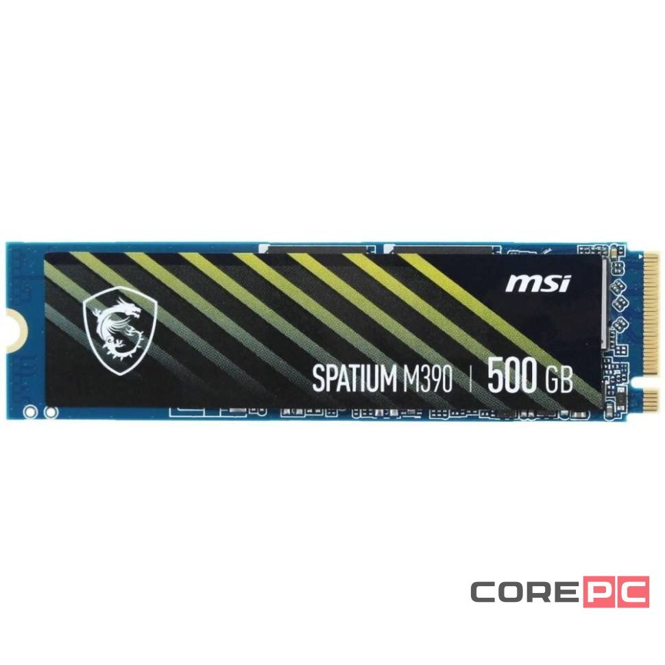 Твердотельный накопитель MSI 500 Gb SPATIUM M390 (S78-440K060-P83) OEM