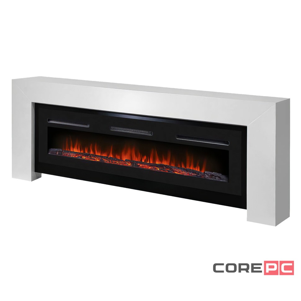 Портал Firelight Suprema Long белый, черный