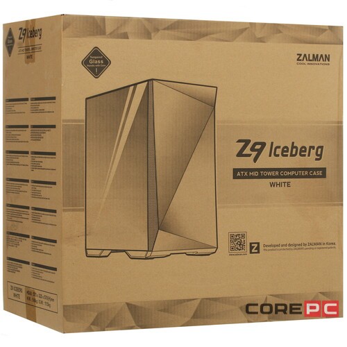 Компьютерный корпус Zalman Z9 Iceberg Black