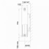 Радиатор стальной панельный LEMAX тип C22 бок/п 300х900 (1311 Вт) с кронштейнами