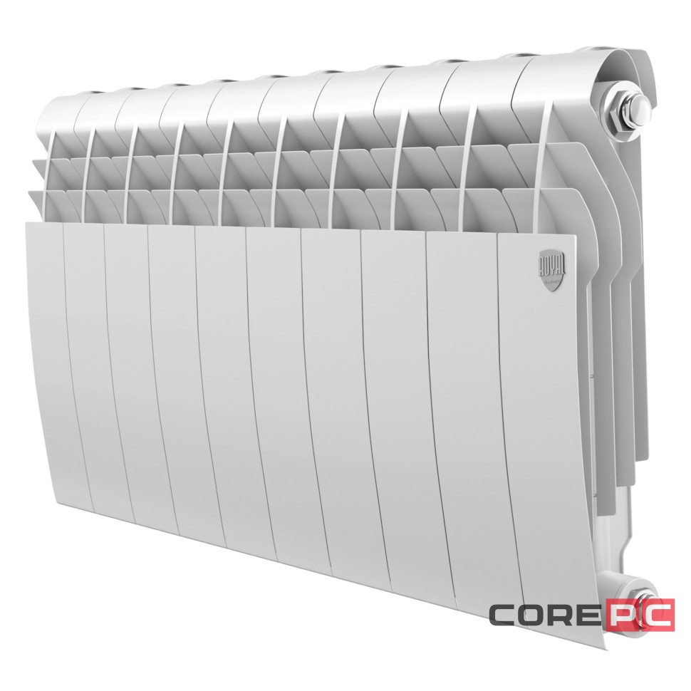 Радиатор биметаллический Royal Thermo BILINER B 350 Белый - 10 секц.