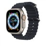 Ремешок Apple для Watch Ultra 49mm Navy Black Titanium Ocean Band (One Size) (MYPA3)