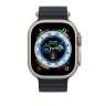 Ремешок Apple для Watch Ultra 49mm Navy Black Titanium Ocean Band (One Size) (MYPA3)