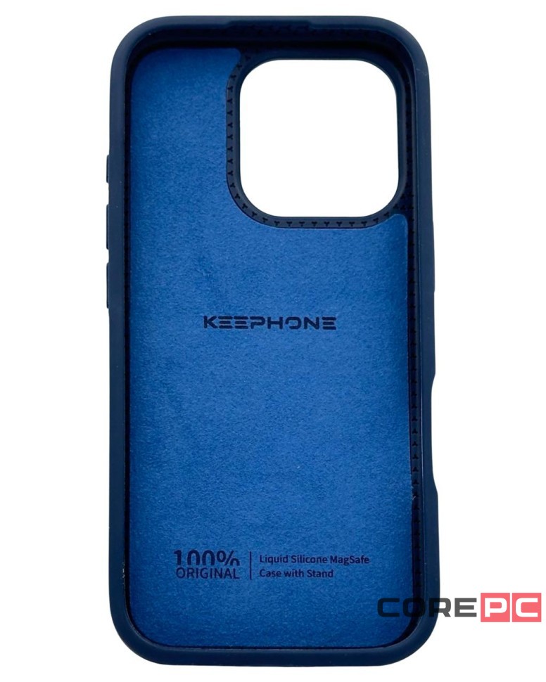 Накладка для i-Phone 16 Pro Keephone MagSnap синяя