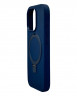 Накладка для i-Phone 16 Pro Keephone MagSnap синяя