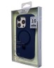 Накладка для i-Phone 16 Pro Keephone MagSnap синяя