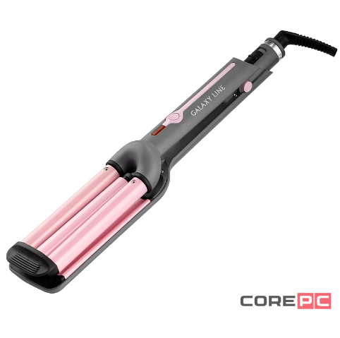 Стайлер для волос Galaxy Line (GL4627) (серый/розовый)