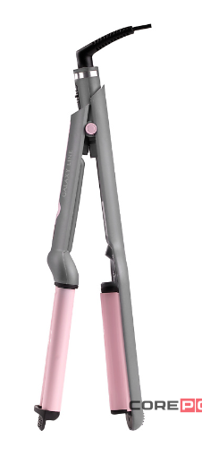 Стайлер для волос Galaxy Line (GL4627) (серый/розовый)