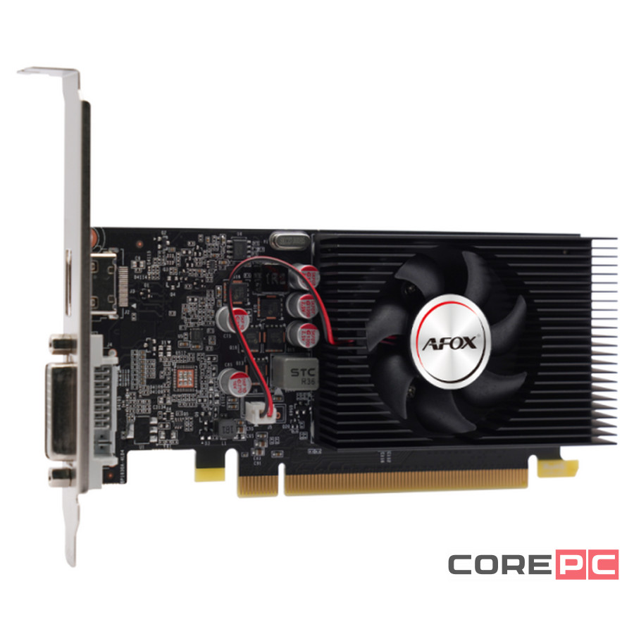 Видеокарта AFox (AF1030-4096D4L2) GeForce GT 1030 4GB LP