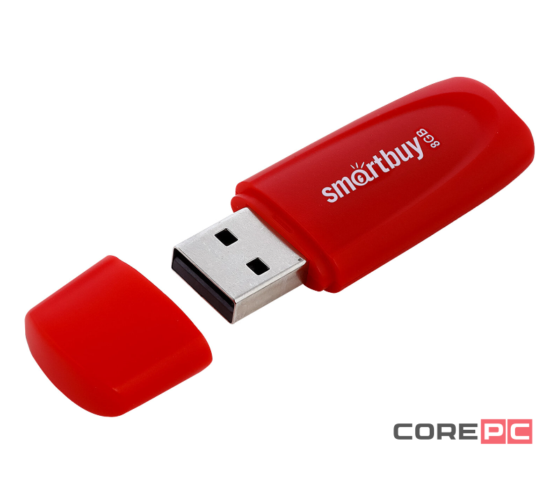 USB флеш накопитель Smartbuy 8GB Scout (SB008GB2SCR) красный