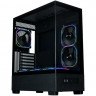 Компьютерный корпус XASTRA Q500 6ARGB-FG-C10-UC ARGB Black (Q500-6FG12A-C10-UC)