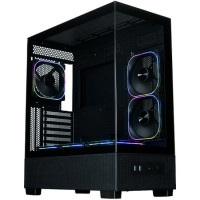 Компьютерный корпус XASTRA Q500 6ARGB-FG-C10-UC ARGB Black (Q500-6FG12A-C10-UC)