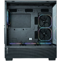 Компьютерный корпус XASTRA Q500 6ARGB-FG-C10-UC ARGB Black (Q500-6FG12A-C10-UC)