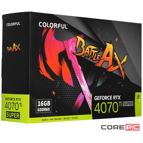 Видеокарта Colorful (RTX 4070 Ti SUPER NB EX 16GB-V) GeForce RTX 4070 Ti SUPER 16GB