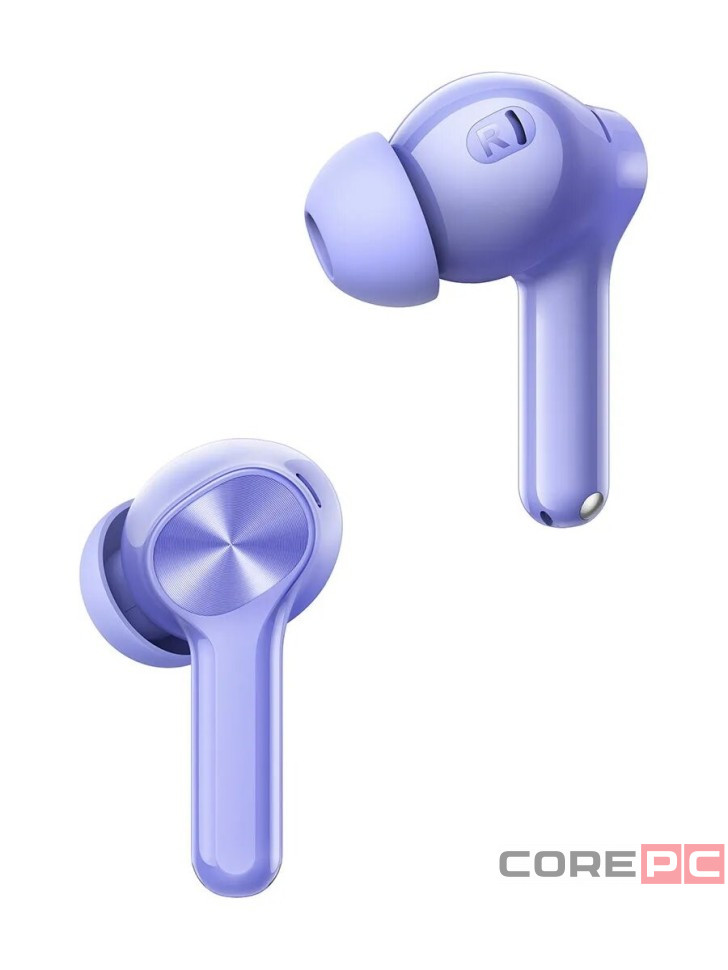 Беспроводные наушники TWS Realme Buds T200 Lite фиолетовые