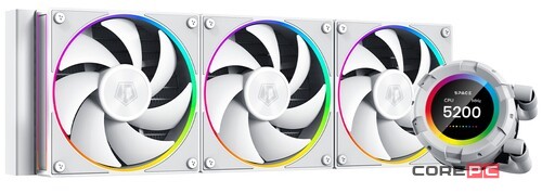 Система жидкостного охлаждения для процессора ID-COOLING SL360 White