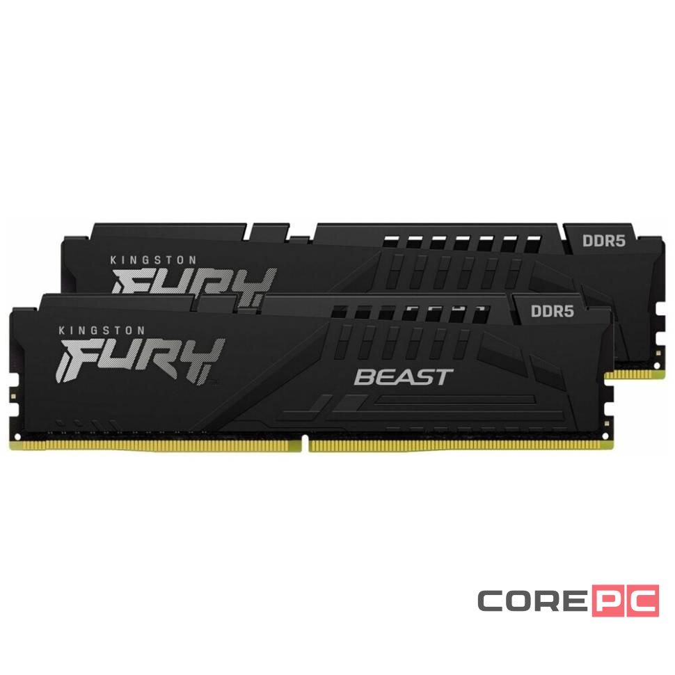 Оперативная память 32 Gb 6000 MHz Kingston FURY Beast (KF560C36BBE2K2-32)