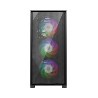 Компьютерный корпус 1STPLAYER DK D6 LED Black (D6-BK-4F1)