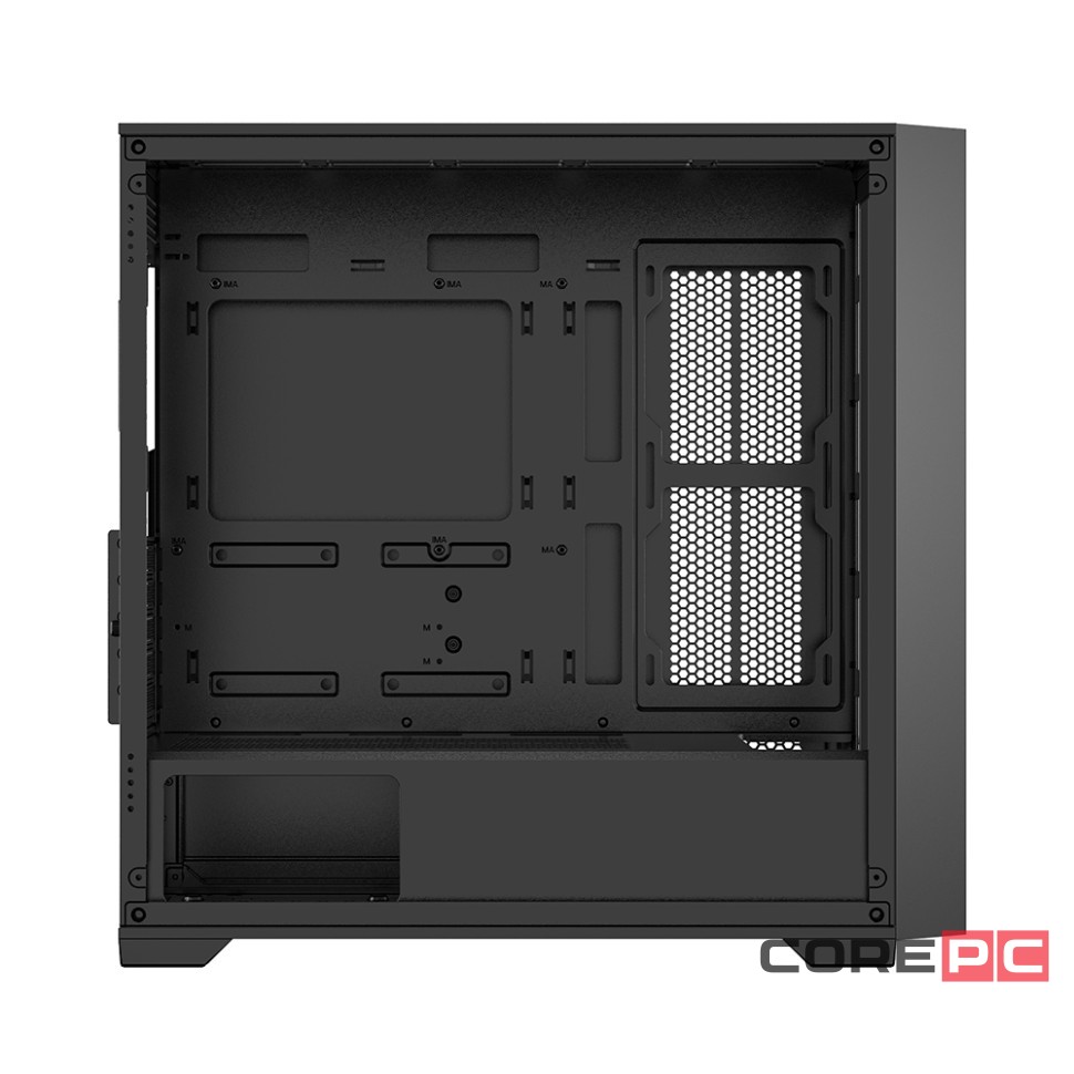 Компьютерный корпус 1STPLAYER DK D6 LED Black (D6-BK-4F1)