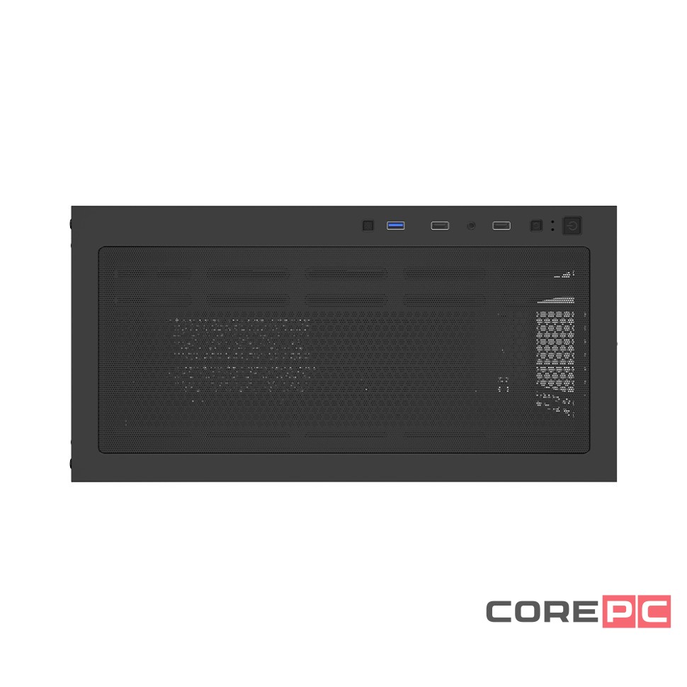 Компьютерный корпус 1STPLAYER DK D6 LED Black (D6-BK-4F1)