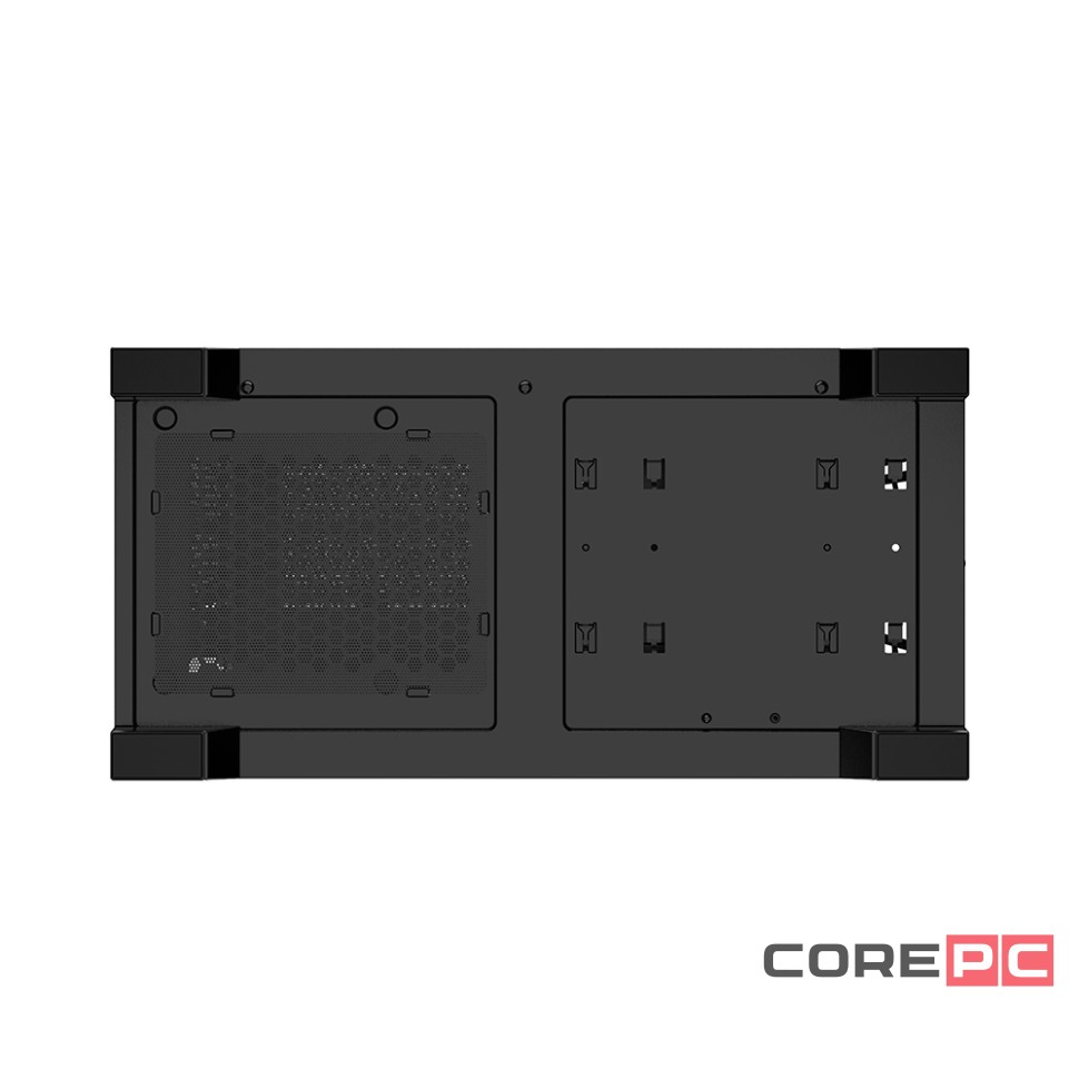 Компьютерный корпус 1STPLAYER DK D6 LED Black (D6-BK-4F1)