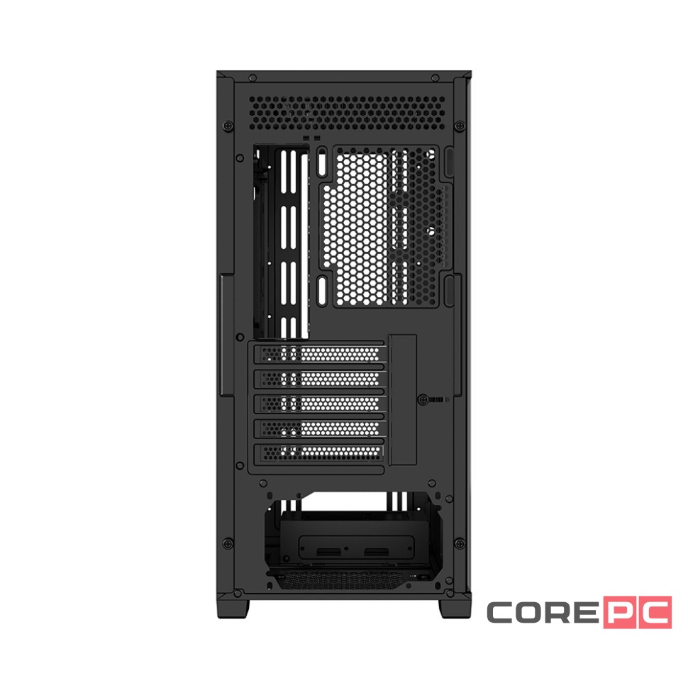 Компьютерный корпус 1STPLAYER DK D6 LED Black (D6-BK-4F1)