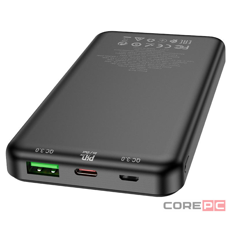 Powerbank Hoco J87 10000mAh 1USB/1C 18W/20W черный