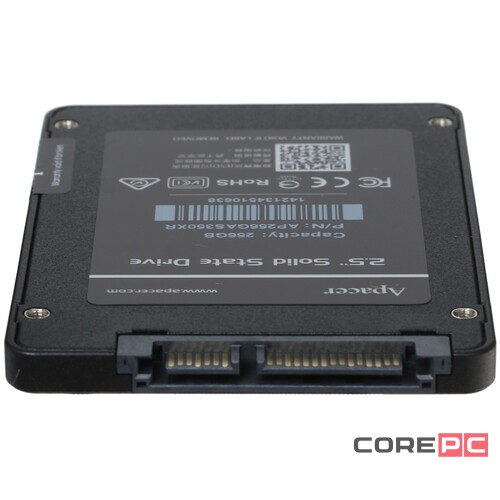Твердотельный накопитель Apacer 256 Gb AP256GAS350XR-1