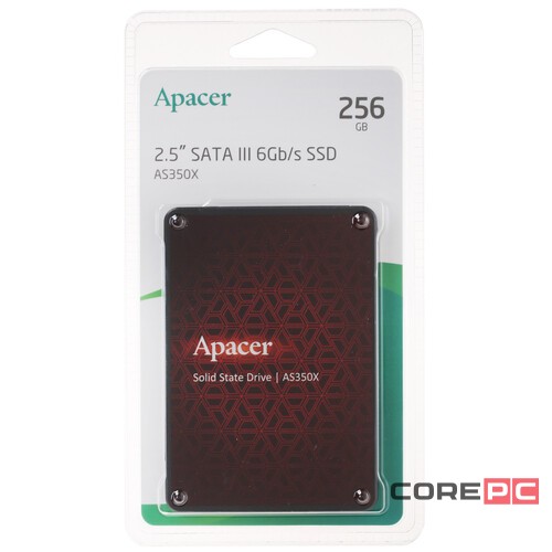 Твердотельный накопитель Apacer 256 Gb AP256GAS350XR-1