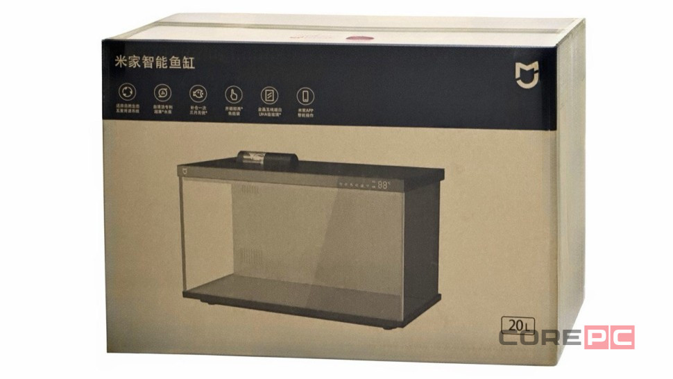 Аквариум Xiaomi Mijia Smart Fish Tank Black (MYG100) черный
