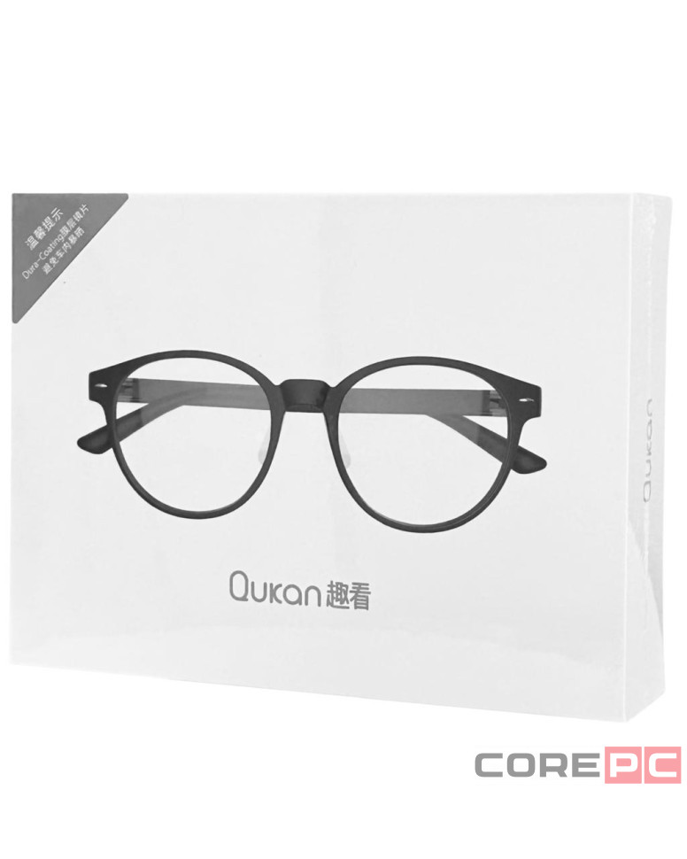 Компьютерные очки Qukan Anti Blue Light Eyes W1 (LG02QK) матово-черные