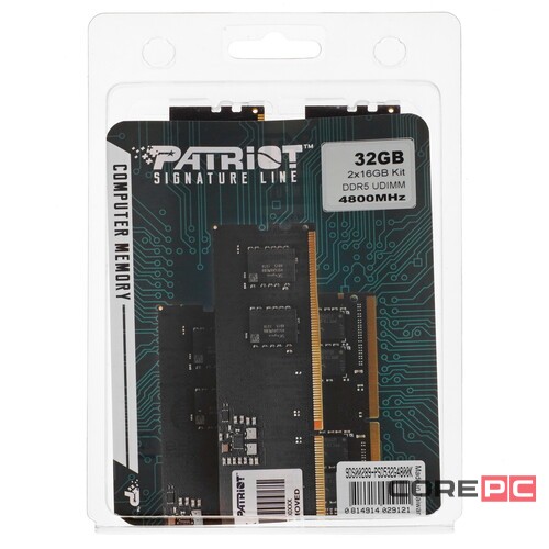 Оперативная память 32 Gb 4800 MHz PATRIOT (PSD532G4800K)